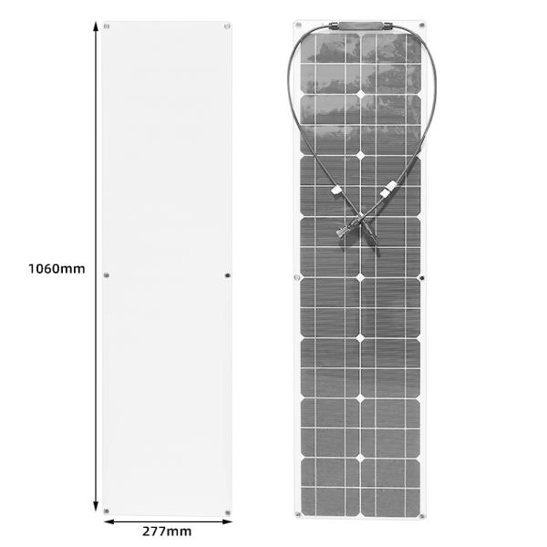 400W�����^���z���p�l���[�d��12V-24V ETFE�P�����h���t���L�V�u���\�[���[�p�l�� (2��200W) 40A�`���[�W�R�� �g���[���[�t�� ���i�摜5