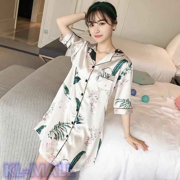 前開きパジャマ ワンピース 検索ランキング注目度順 前開きパジャマ ワンピース インナー 下着 ナイトウェア