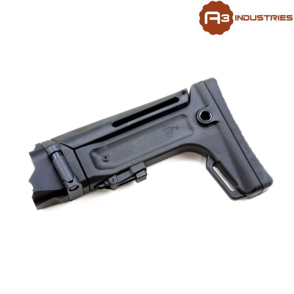 A3 INDUSTRIES HDA3 ハイブリッドポリマーストック 1913レール対応 折りたたみ式 実物パーツ 軽量 高耐久