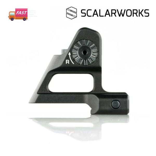 Scalarworks スカラーワークス アイアンサイト　レプリカ Scalarworks スカラーワークス PEAK01 アイアンサイト リア : KM