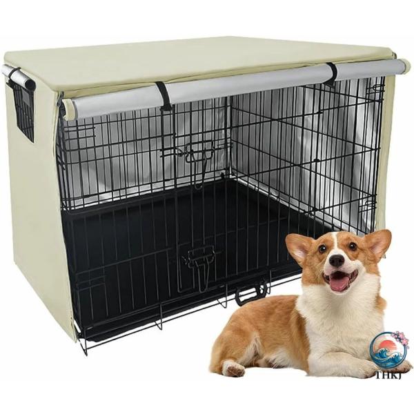 犬の本能的なニーズを満たす休息とリラックスのための居心地の良い巣穴を提供します。 高密度ポリエステル製で、実用的で環境に優しく、無毒、防水性、防風性があります。内側の反射断熱コーティングにより、ドアを閉めたときにペットを暖かく保つことができ...