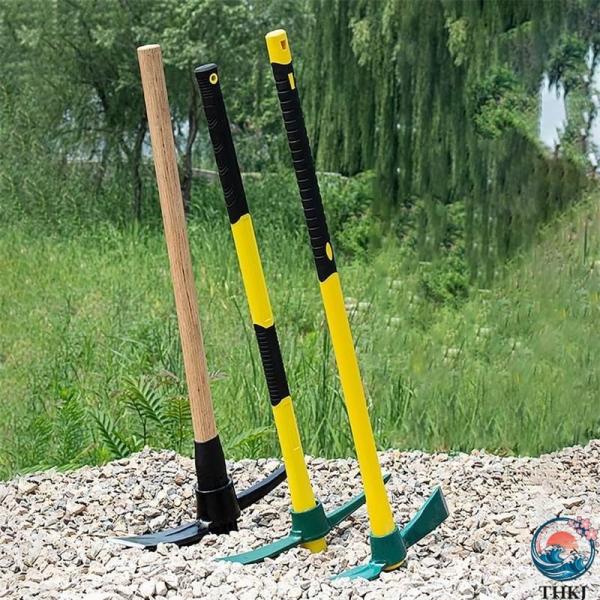 本製品は耐久性、耐食性に優れた第一級炭素鋼素材を採用し、様々な環境で長期間使用でき、耐久性と長寿命を保証する加工で作られています。 ピックには多機能があり、庭の除草、土をほぐす、種まき、土づくり、溝掘りなどに幅広く使用できます。 耐久性のあ...