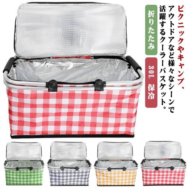 ピクニックやキャンプ、アウトドアなど様々なシーンで活躍するクーラーバスケット。330mlのペットボトルは立てて36本いるたっぷり収納力。軽量で丈夫なアルミフレームと使いやすいダブルハンドル仕樣。手が痛くなりにくい握りやすいグリップ付き。地面...