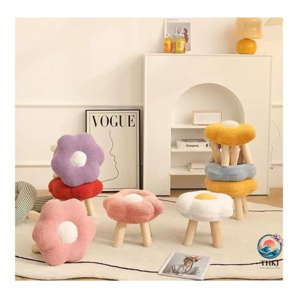 【天然無垢材&amp;amp;高反発スポンジ】無垢材の脚は、磨き上げられてすべすべしており、バリがない！柔らかな高反発スポンジを使用し、タフネスに富み、座り心地が良く、何度も試しても変形しにくいです。【静かで地面を傷つけません】新しいフット...