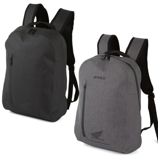 TN-68AAVIREXコラボのシンプルデザインの防水バッグ・サイズ:46 x 32 x 15cm 容量：20L