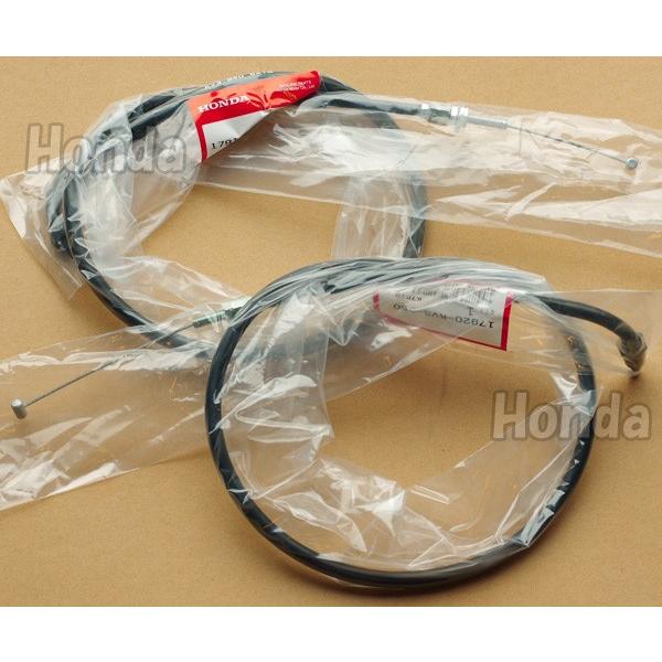 ホンダ（HONDA） NSR250R MC28 スロットルケーブル セット 純正 : K