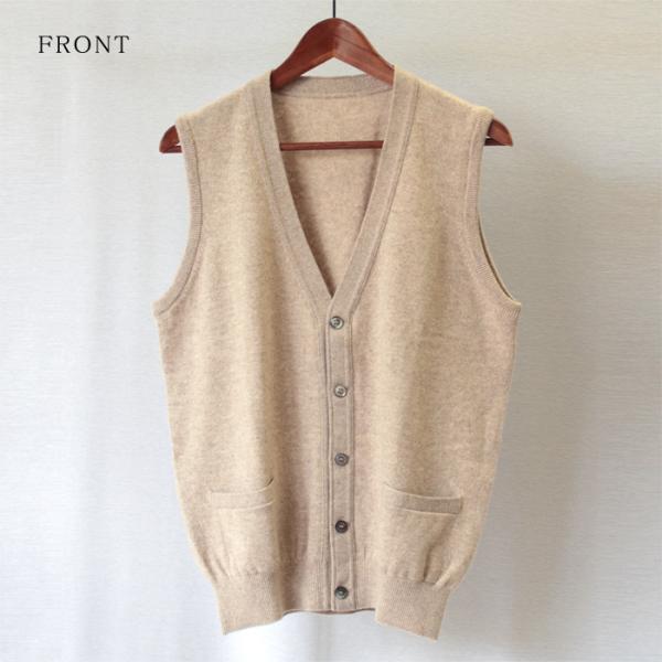 メンズ カシミヤ100 前開きベスト ニット セーター M Lサイズ カシミア 日本製 クリスマス プレゼント ギフト 贈り物 ベーシック 定番 男性用 無地 暖かい Buyee Buyee 日本の通販商品 オークションの代理入札 代理購入