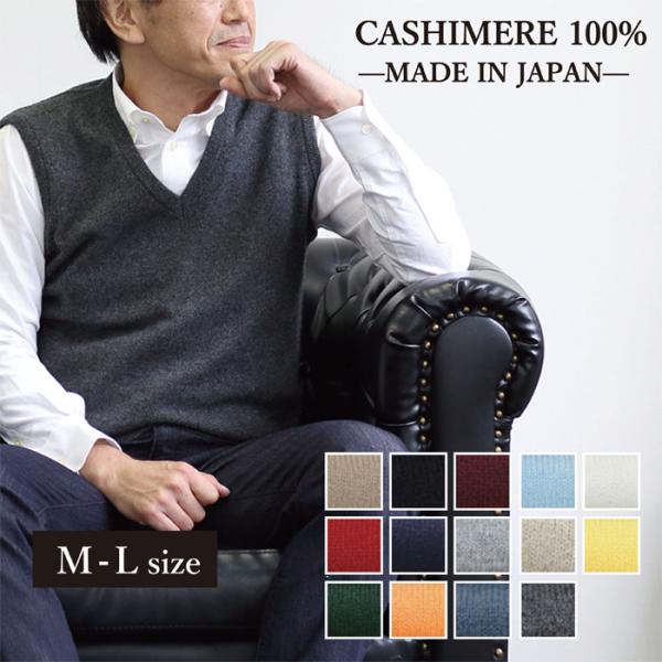 メンズ カシミヤ100 Vネックベスト ニット セーター M Lサイズ カシミア 日本製 クリスマス プレゼント ギフト 贈り物 定番 男性用 無地 暖かい Buyee 日本代购平台 产品购物网站大全 Buyee一站式代购 Bot Online