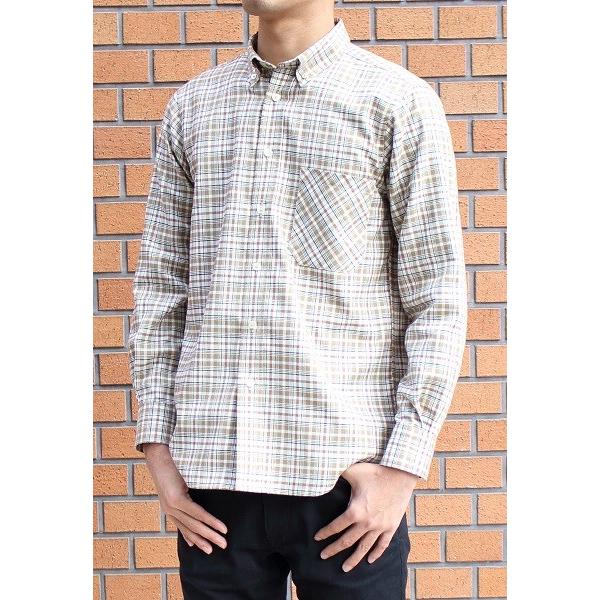 45R ボタニカル 柄 ボタンダウン シャツ サイズ3 アロハシャツボタンダウン(リーフ柄)半袖[男女兼用][ボンマックス製品