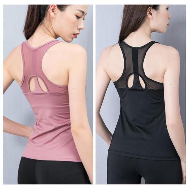 ■商品説明■ヨガウェアおしゃれトップスカップ付きヨガホットヨガタンクトップ長め可愛いおしゃれスポーツピラティスレディースジム安い■製品仕様■素材：素材構成:78%ナイロン,22%合成繊維(スパンデックス)用途：ヨガ、ピラティス、フィットネス...