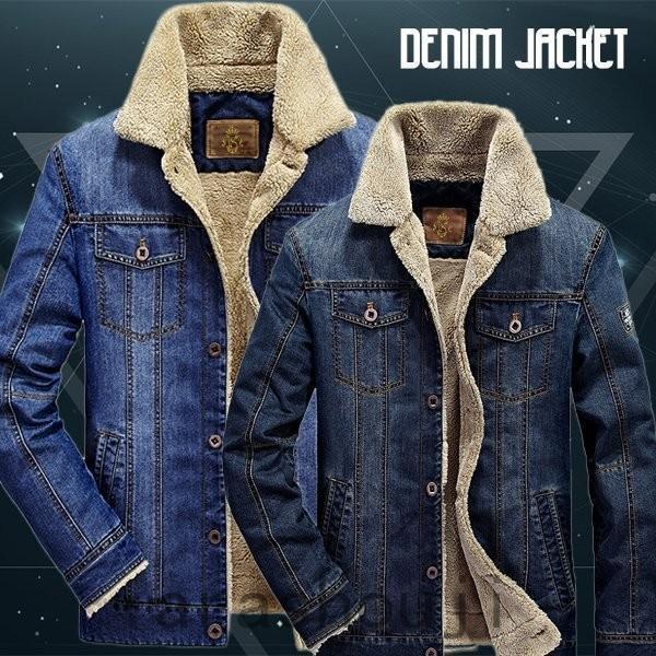 デニムジャケットメンズGジャン裏起毛デニムシャツ長袖ジージャン裏