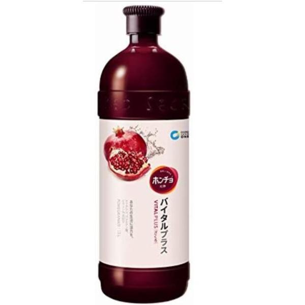 紅酢(ホンチョ)ざくろ 飲むお酢 1500ml×６本セット 韓国 　健康 酢 飲料水 お酒 と割って お酢 食品