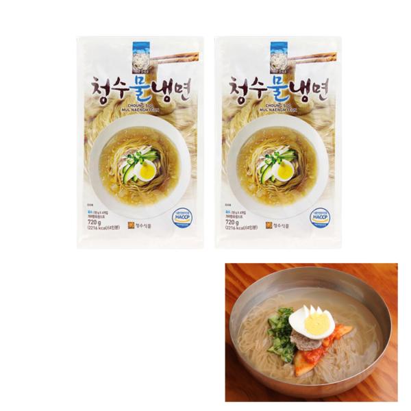 名 称 チョンス(清水)水冷麺原材料名麺：小麦粉、そば粉、サツマイモでん粉、食塩、かんすい、調味料（アミノ酸等） スープ：水、砂糖、果糖、食塩、トンチミエキス、牛骨エキス、酢、醤油、酸味料、香料、調味料（核酸） 原材料の一部に小麦、大豆、牛...