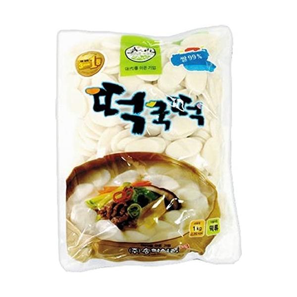 [松鶴]　トック1kg（韓国食品、インスタント食品、もち、餅）