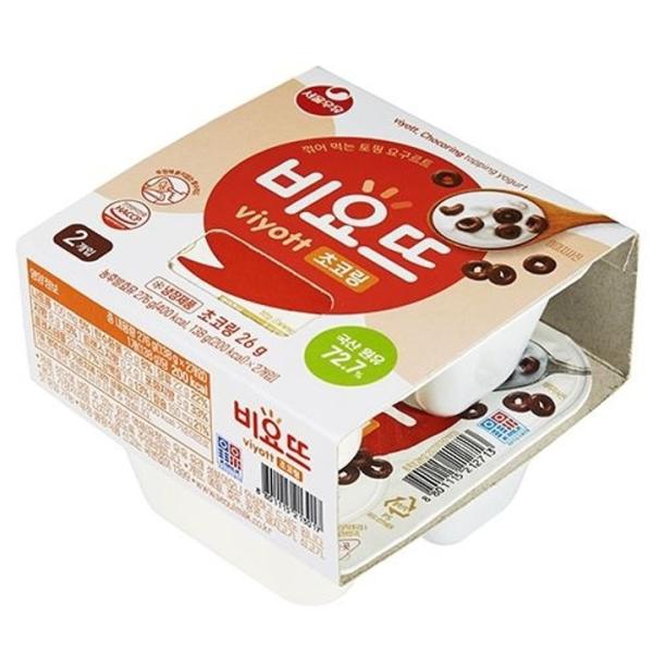 ★韓国発送専用★ビヨット×12個セット＜１BOX＞（チョコリリング味） 韓国食品 乳製品 人気 珍しい 発酵 食品 乳製品 韓国 viyott ビヨット ヨーグルト韓国 ヨーグルト