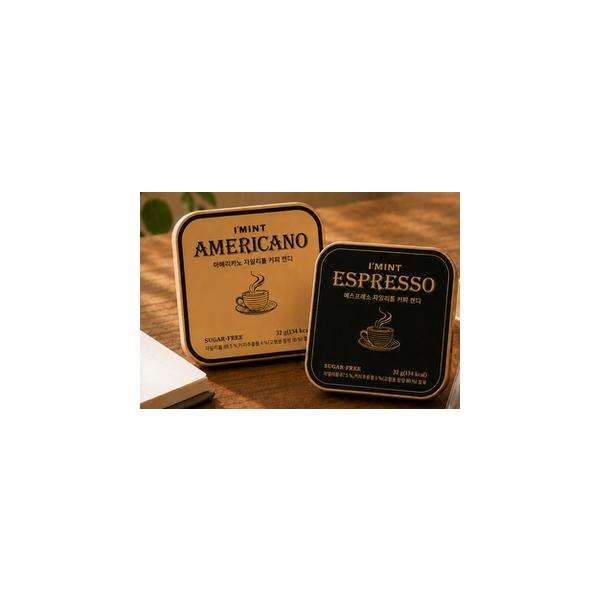 CU �G�X�v���b�\+�A�����J�m �L�V���g�[�� �R�[�q�[�L�����f�B 32g 2�� I'mint Espresso Xylitol Coffee Candy [���s�A���i] ���i�摜2