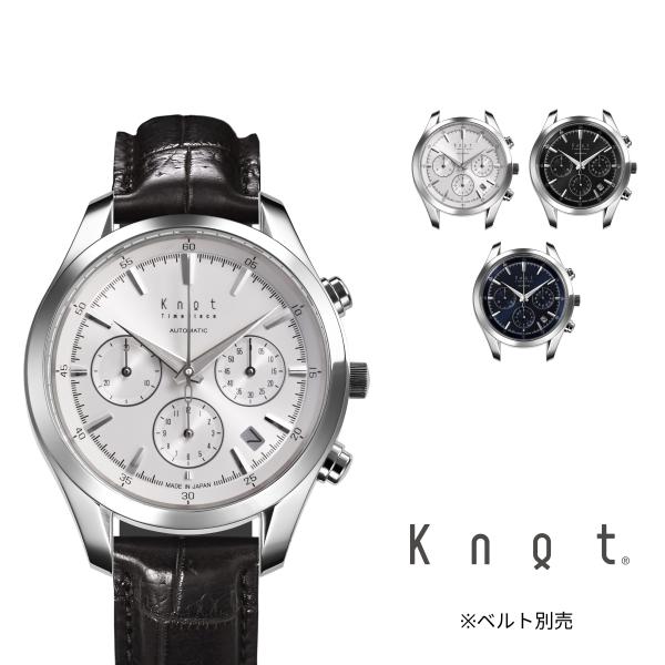 Knot 機械式腕時計 オートマティッククロノグラフ 時計本体のみ 日本製 
