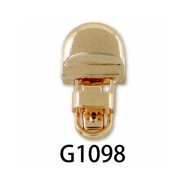 メルヘンアート　ラメルヘンテープバッグ用副資材 ヒネリ金具 G1098ゴールド