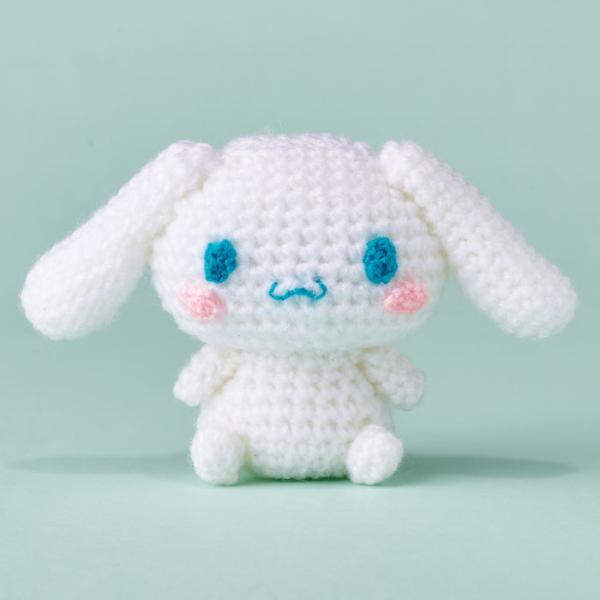 【わた入り】ハマナカ　ピッコロでつくる サンリオあみぐるみキット シナモロール