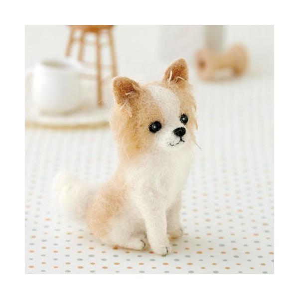 ●キット内容 : フェルト羊毛、目、テキスト●完成サイズ ： 縦約9.2cm ※ニードルの刺し具合によって大きさは変わります。●必要用具（別売り）： フェルティング用ニードルレギュラー、フェルティング用マット またはフェルティングニードルス...