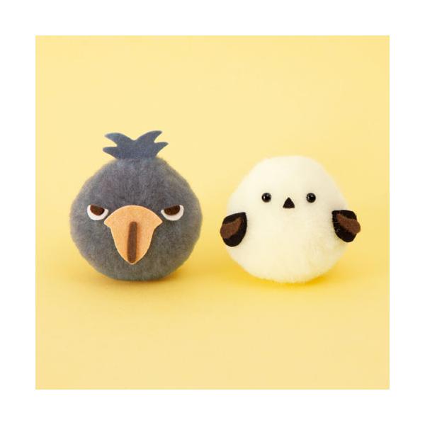 ●キット内容：アクレーヌ・目・結び糸・フェルトパーツ・レシピ※くるくるボンボンミニは付属しません。●使用用具（別売り）：くるくるボンボンミニセット（5.5cmを使用）(H204-570)ハサミ・目打ち・手芸用ボンド●サイズ：共通/高さ約5....