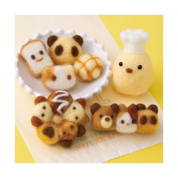 ●キット内容 : アクレーヌ、目、レシピ●完成サイズ ：ひよこのパン屋さん/高さ約5.5cm※ニードルの刺し具合によって大きさは変わります。●用意するもの： フェルティング用ニードル極細（H441-023）、フェルティング用マット（H441...