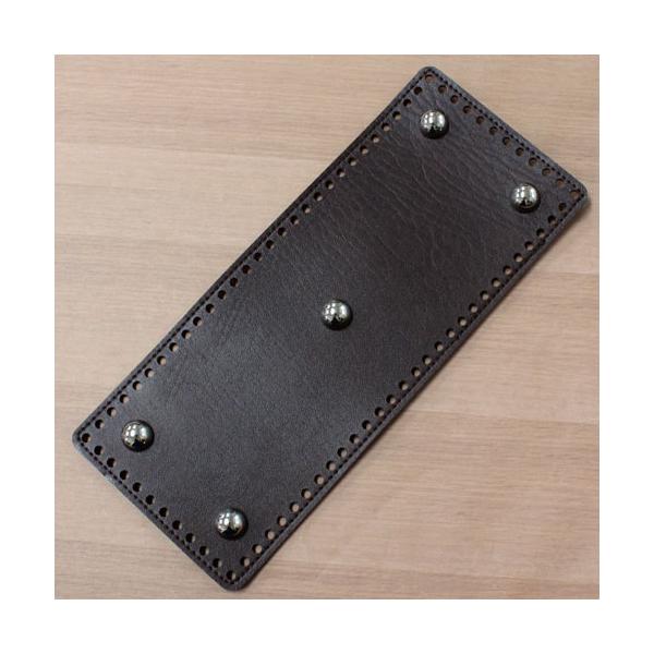 イナズマ　底鋲付き編み物用バッグ底　10cm×24cm　KBS-2413