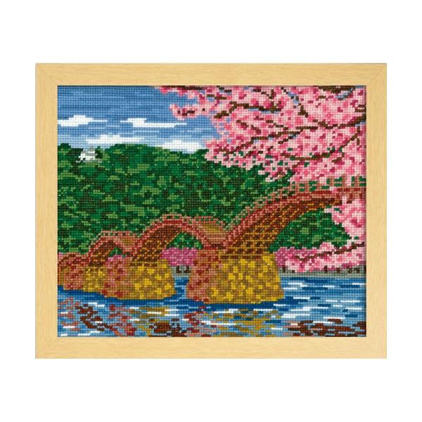 【お値下げ中】クロスステッチ　完成品　ディメンジョンズ　パリの花市 お値下げ中】クロスステッチ 完成品 ディメンジョンズ パリの花市