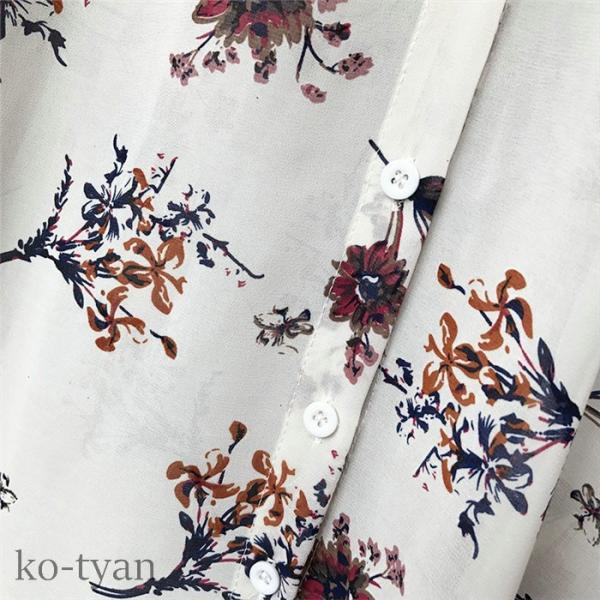 ブラウス レディース おしゃれ トップス シャツ 花柄 ブラウス 可愛い オフィス 通勤 ゆったり 体型カバー 春 ブラウス 大きいサイズ 人気 Buyee Buyee Japanese Proxy Service Buy From Japan Bot Online