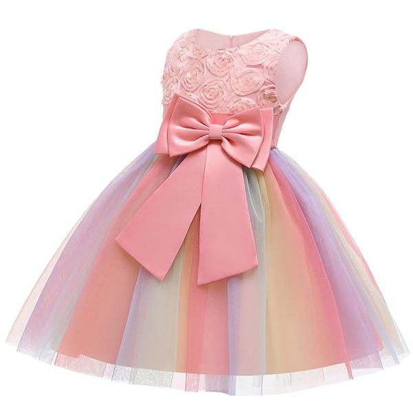 新色入荷 ふわふわ 可愛い虹色チュールドレス リボンドレス 子供 キッズ フォーマル 結婚式 発表会 演奏会 ワンピース パーティー フラワーガール 100 150 Buyee Buyee Japanese Proxy Service Buy From Japan Bot Online