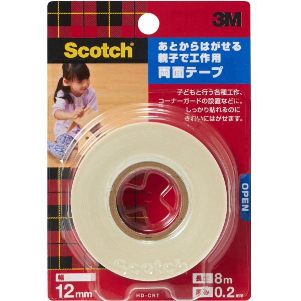 3M XRb` Ƃ͂eqōHpʃe[v HD-CRT zCg 12 mm x 8 m