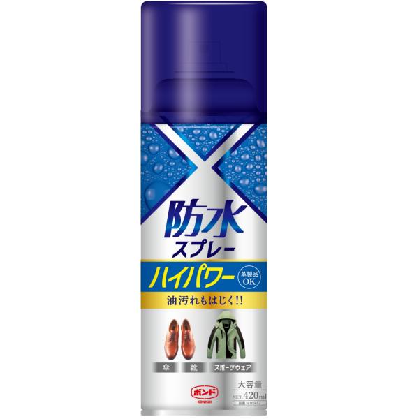 他サイト： コニシ ボンド 防水スプレー　ハイパワー　４２０ｍｌ #05452の商品画像