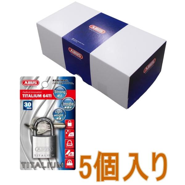 ABUS 싞 TITALIUM 30mm(BP-64TI/30KD)@5i񂹕ij