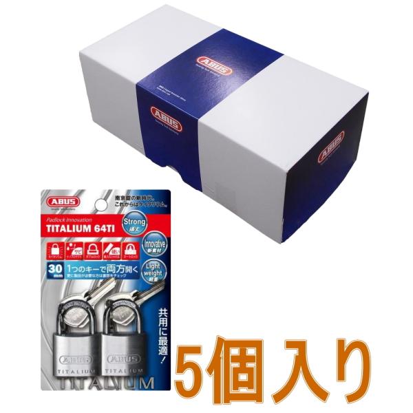 ABUS 싞 TITALIUM 30mm 2pbN(BP-64TI/30KA)@5(񂹕ij