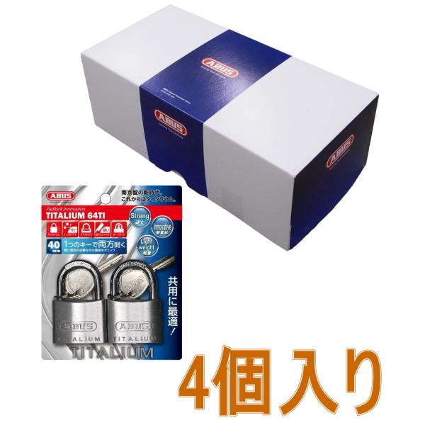 ABUS 싞 TITALIUM 40mm 2pbN(BP-64TI/40KA)@4i񂹕ij
