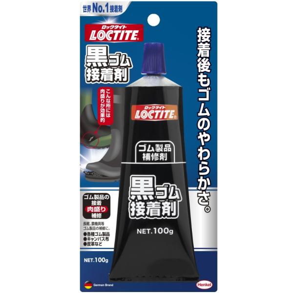 ヘンケルジャパン（LOCTITE）黒ゴム接着剤 100g DBR-100