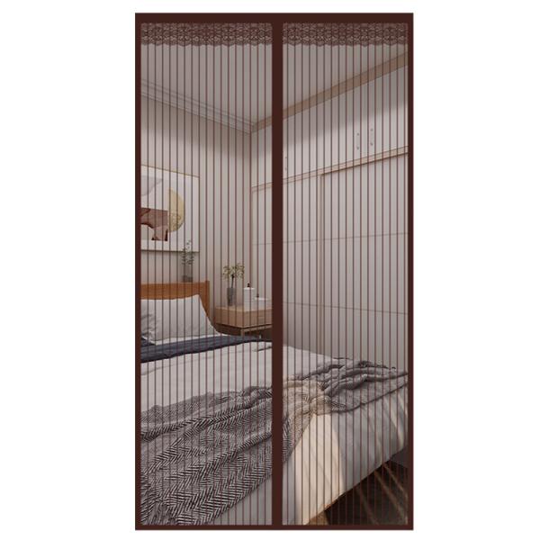 網戸カーテン マグネット 蚊帳カーテン ドアカーテン 玄関 網戸 マジックテープ 取り付け 簡単 賃貸 アミ戸カーテン ドア用網戸 虫よけ 目隠し 暑測定方法：1ドア枠がある（ドア枠の片側幅4 cm以上）ドア外枠のサイズを測定すればよい。2...