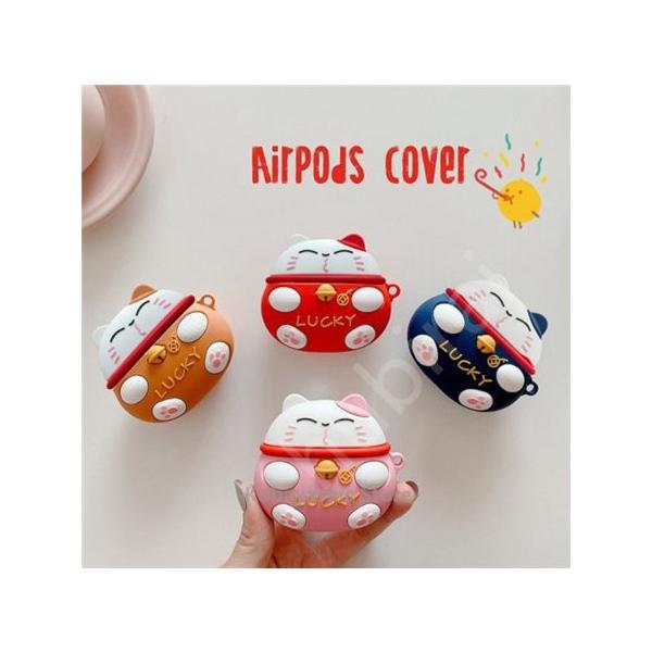 AirPods ケース 可愛い 猫 AirPods 1/2世代/Pro 耐衝撃 ピンク エアーポッズ プロ ケース エアポッツ カバー 耐衝撃
