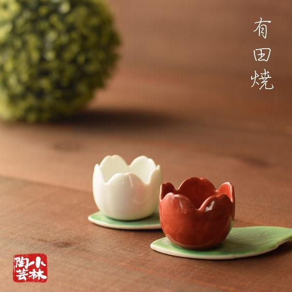 和皿 有田焼 椿珍味箸置き 手作り Bowl 053 小林陶芸 通販 Yahoo ショッピング