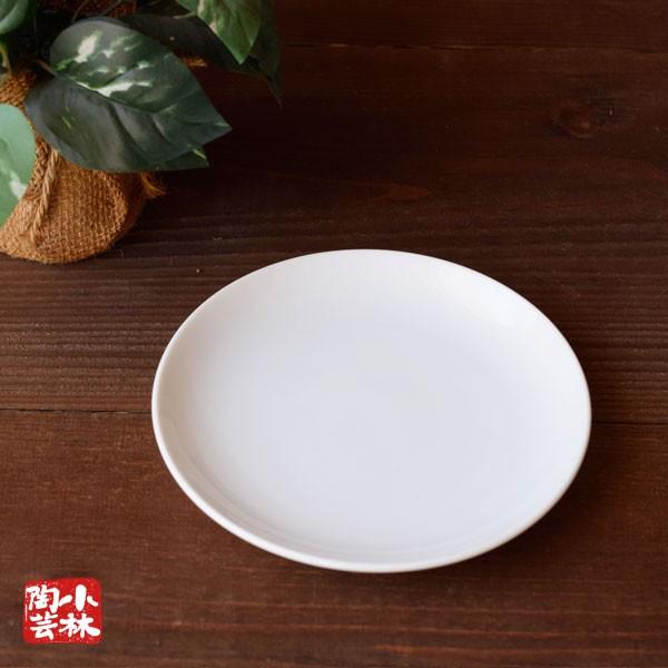和皿 ホワイト 玉縁 プレート皿 16.5cm : 小林陶芸 - 通販 - Yahoo