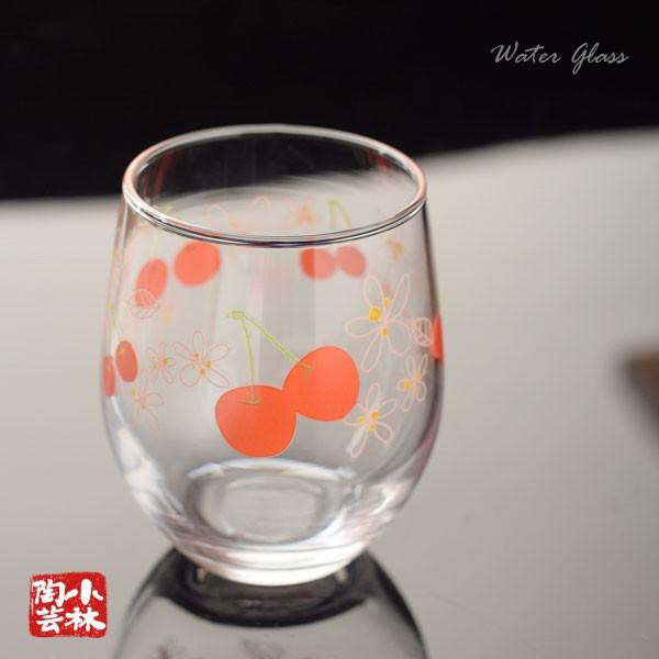 グラス プリントグラスコレクション フルーツさくらんぼ Glass 056 小林陶芸 通販 Yahoo ショッピング