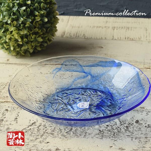 ガラス食器 流蒼 そうめん鉢 そうめん器 冷麺皿 麺皿 Glass U 46 小林陶芸 通販 Yahoo ショッピング