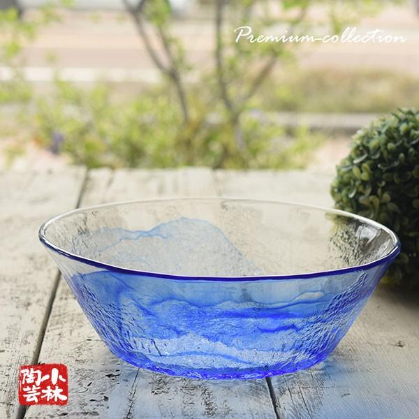 ガラス食器 流蒼 そうめん鉢 そうめん器 大鉢 Glass U 47 小林陶芸 通販 Yahoo ショッピング