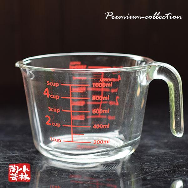 ガラス器 Bake Cook ベイクック メジャーカップ1000 Glass U 76 小林陶芸 通販 Yahoo ショッピング