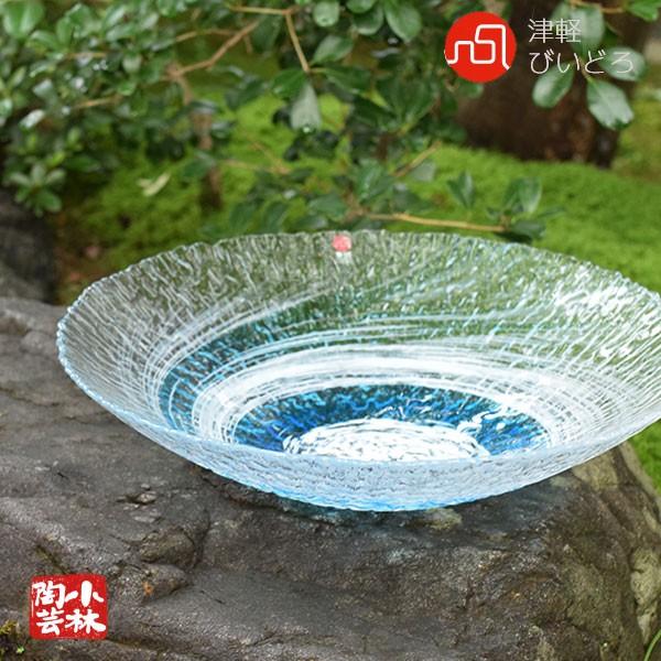津軽びいどろ 水盤 花器 渦シモ : 小林陶芸 - 通販 - Yahoo 津軽びいどろ 水盤 花器 渦シモ : 小林陶芸 - 通販 - Yahoo