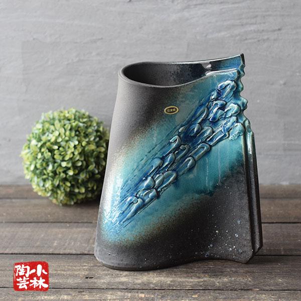 信楽焼 花器 花瓶 水盤 : 小林陶芸 - 通販 - Yahoo!ショッピング