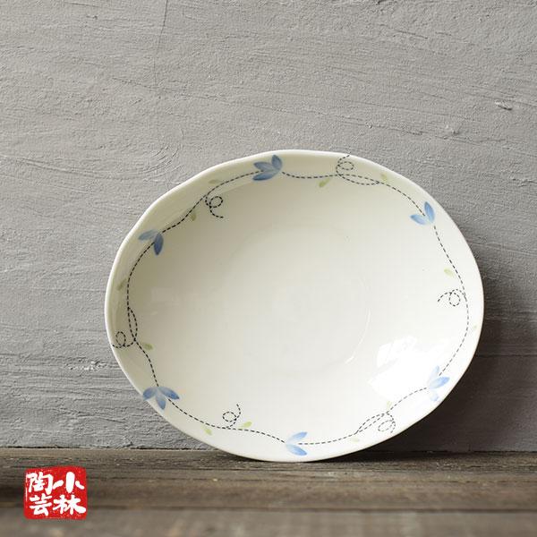 食器 アウトレット 美濃焼 青花 楕円皿 : 小林陶芸 - 通販 - Yahoo