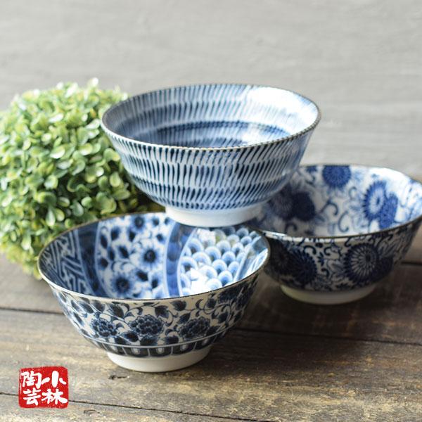 染付　どんぶり 食器 アウトレット 美濃焼 染付 どんぶり 麺鉢 : 小林陶芸 - 通販