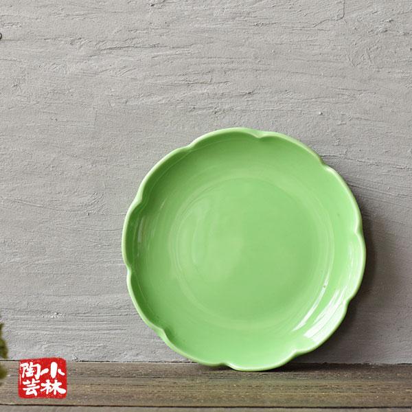食器 アウトレット 花形緑和皿 個数限定品 処分価格 : 小林陶芸 - 通販