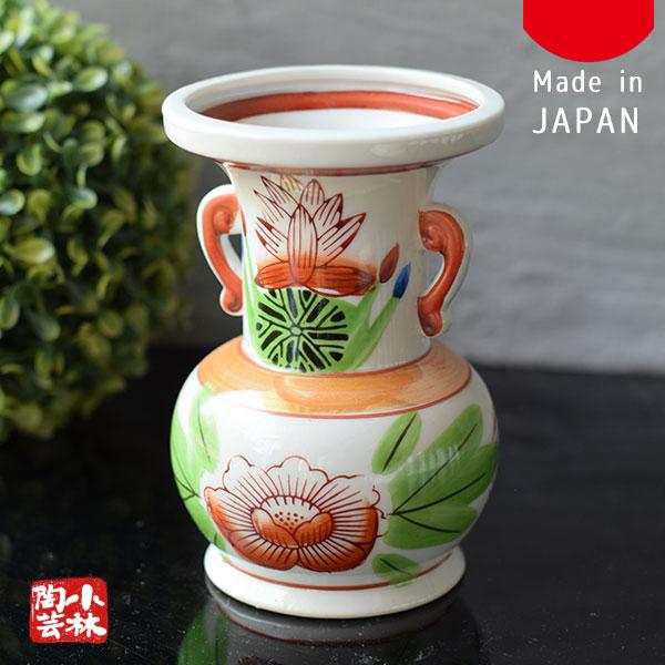 神具 仏具 錦太口仏花瓶 中 1個単品 日本製 神棚 仏壇 Shingu 41 小林陶芸 通販 Yahoo ショッピング